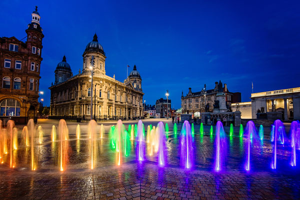 Hull fountains