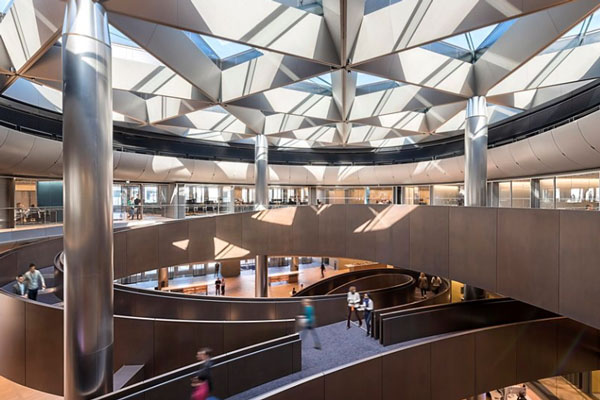 The Bloomberg building in London