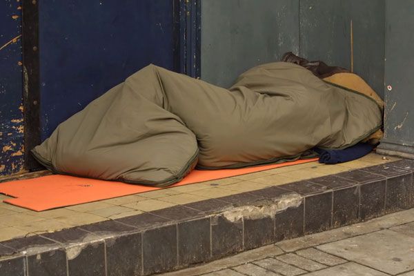 homeless