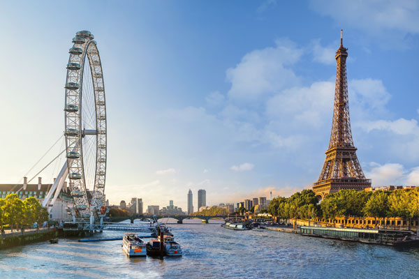 london paris