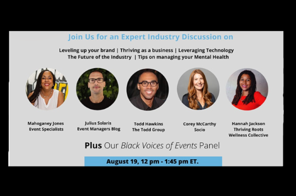 Black in Events panel