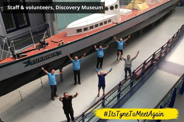 #ItsTyneToMeetAgain campaign photo