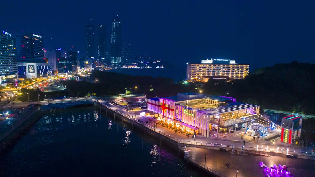 The Bay at Nightime