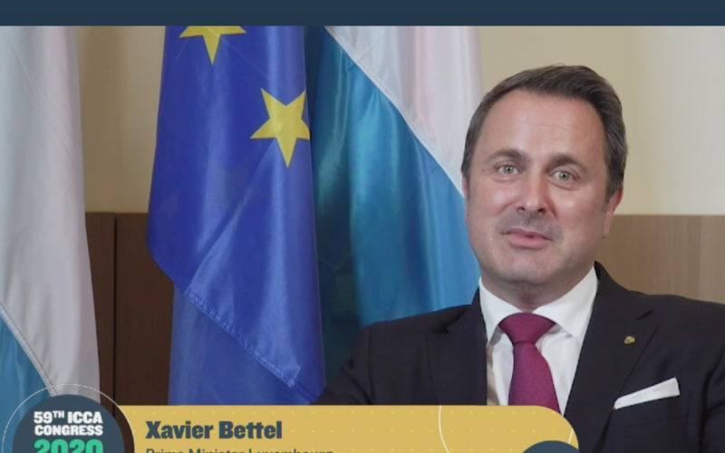 Luxembourg prime minister Hon.Xavier Bettel