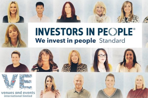 Venues and Events International and Investors In People poster
