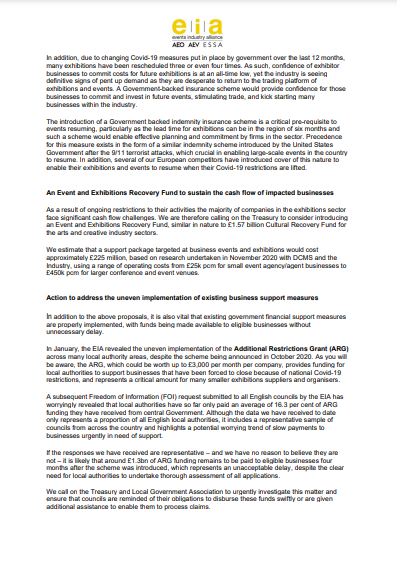 EIA Letter