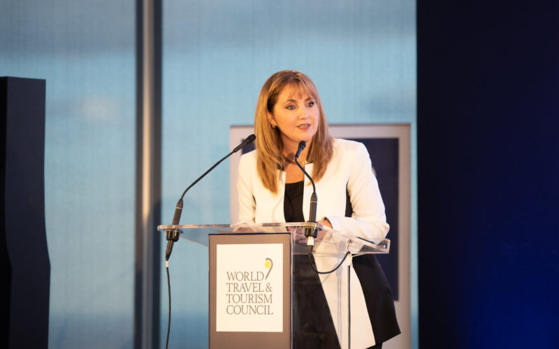 WTTC president and CEO Gloria Guevara