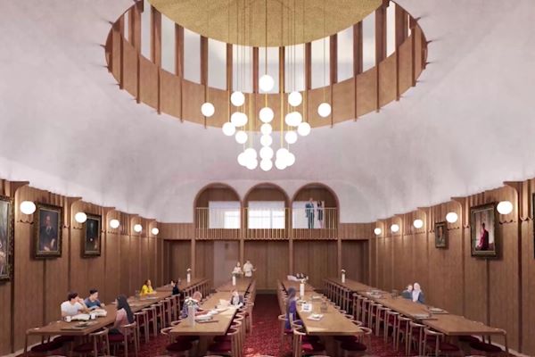 St Catharine's College New Hall and Central Spaces Project