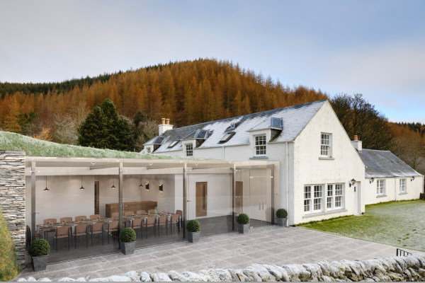 Blackhouse Forest Estate glass extension