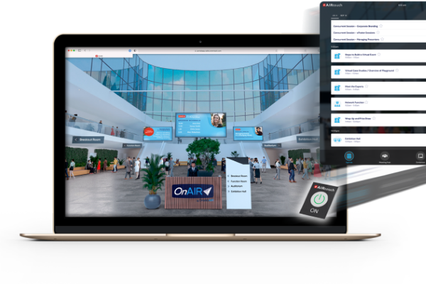 EventsAIR OnAIR 3D Mode