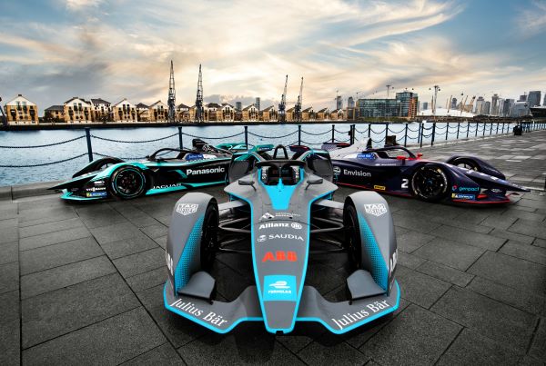 Formula E cars