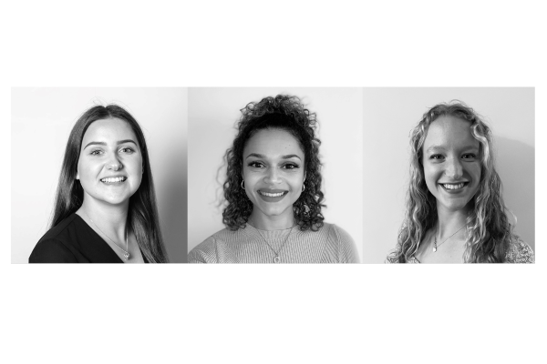 Sophie Austin, Charlotte Bute and Jessica Winterton