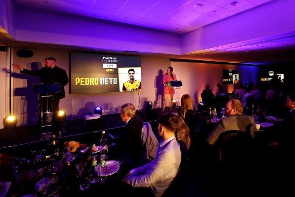 DRPG delivered one of the first live physical events of the year with the end of season awards for football club Wolverhampton Wanderers