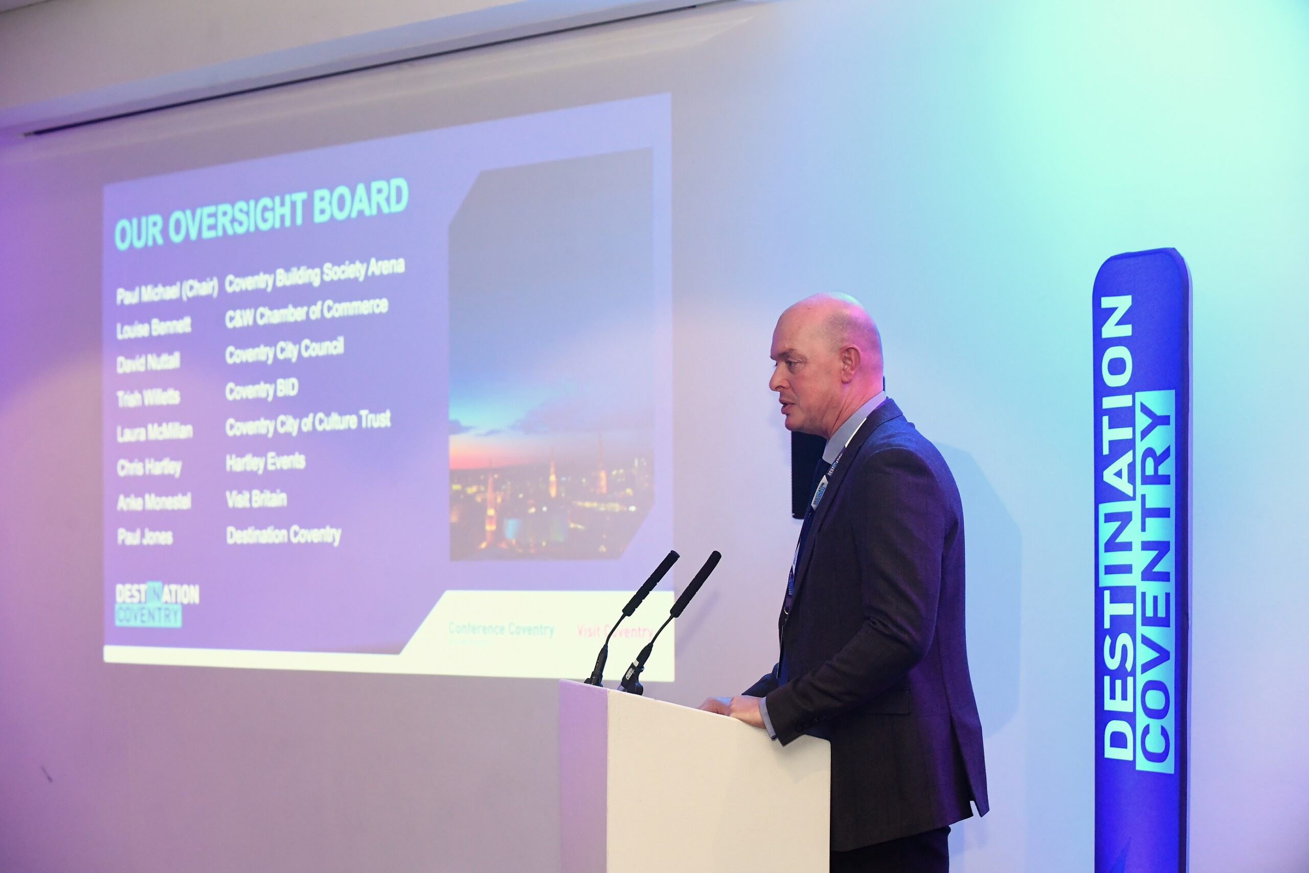 Founding patrons of Coventry and Warwickshire to support new DMO