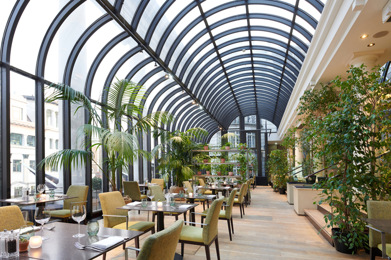 terrace at the dilly restaurant