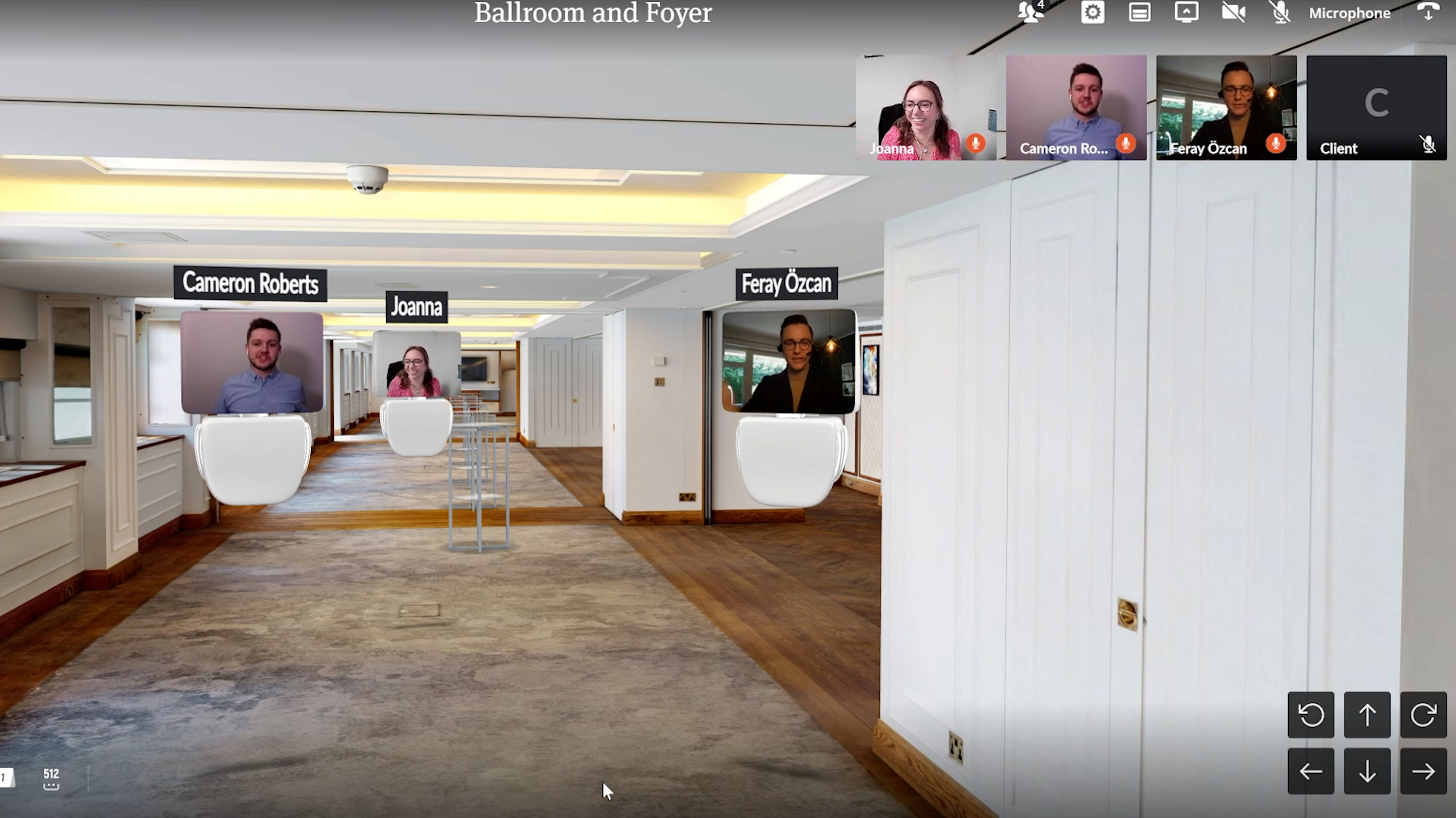 Virtual visits with Allseated