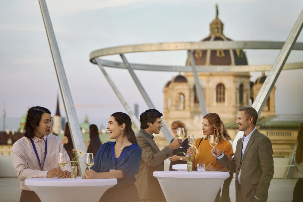 MQ Libelle, Roof of Leopold Museum (c) WienTourismus,