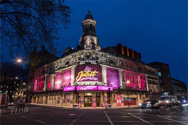 Shaftesbury Theatre opens new events facility