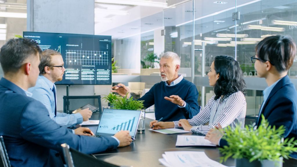 people in the meeting