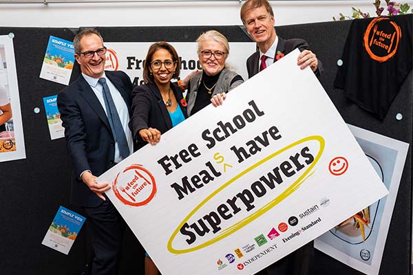 Central Hall Westminster hosts 'Free School Meals' conference