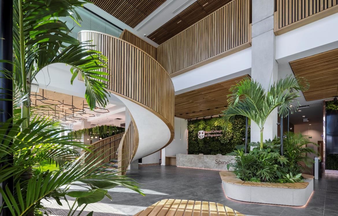 Spaces at The Spine achieves highest sustainability rating