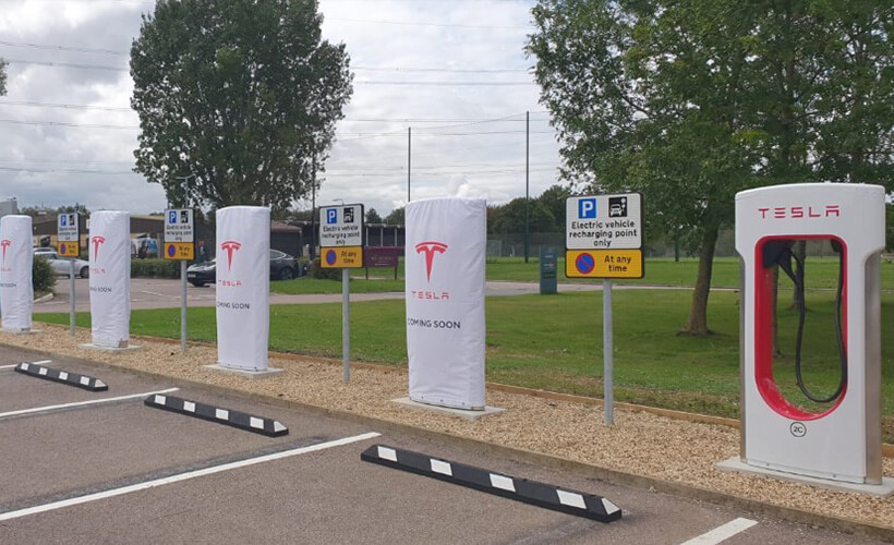 Wyboston Lakes Resort has added six electric vehicle (EV) charging points, bringing the total to 30.