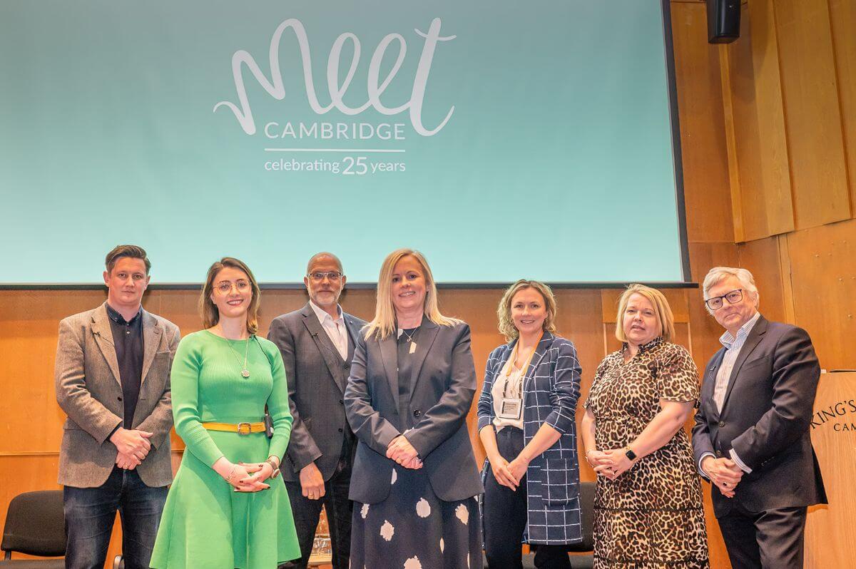 Panelists from Meet Cambridge's 'Matters Arising' event