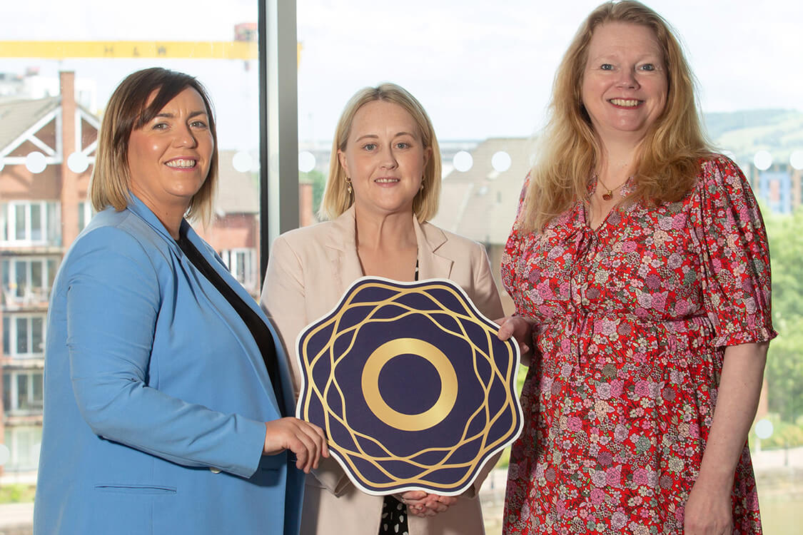 L-R Clare McCann, Emma Lyttle, Julia Corkey