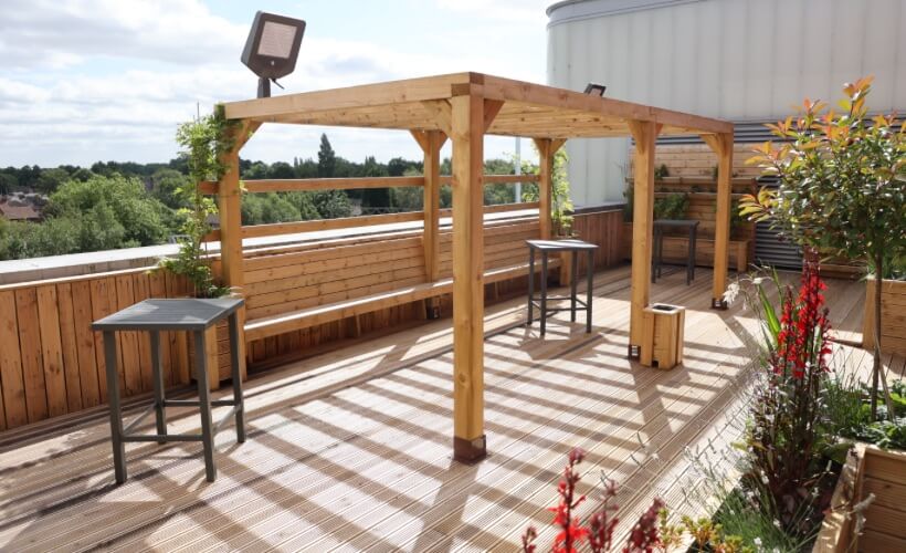 eco roof garden