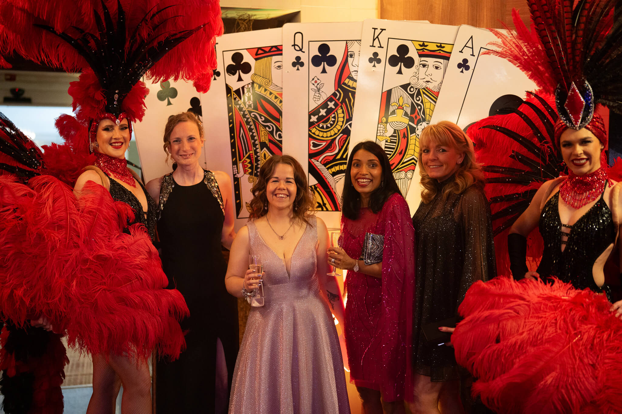Leonardo Hotel Hinckley Island Gala attendees: Amy Maton, Tia Goadby, Samantha Salisbury, Diane Thompson