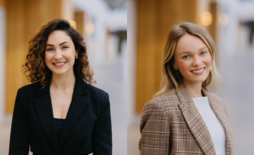 SEC appoints Hannah Cochrane (pictured left) and Makenzie Brown (pictured right)