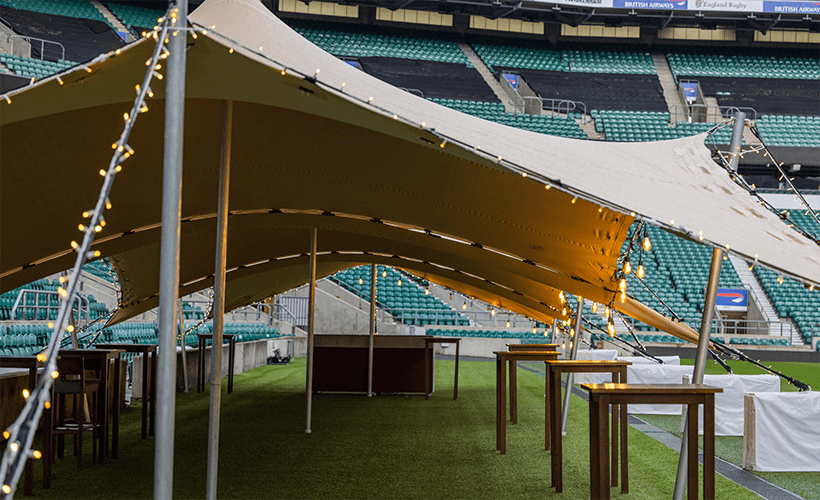 Pitch Side Tent Space