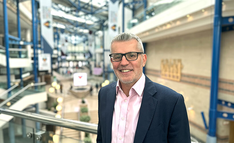 new managing director of NEC Group, Andy Gibbs