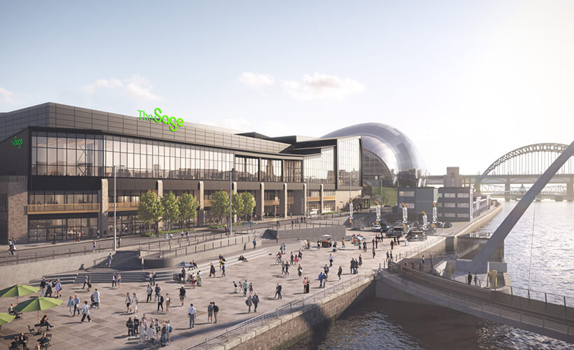 Gateshead Quays concept image