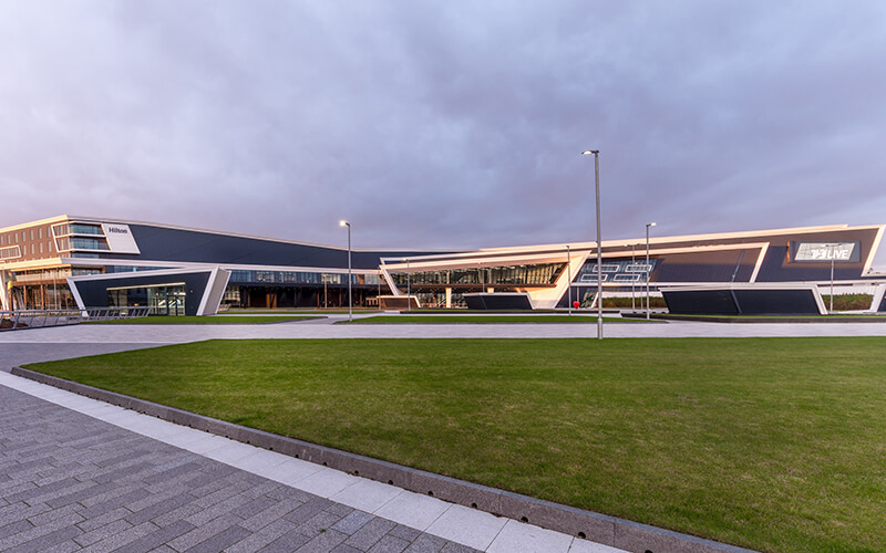 Image of P&J Live venue in Aberdeen, Scotland