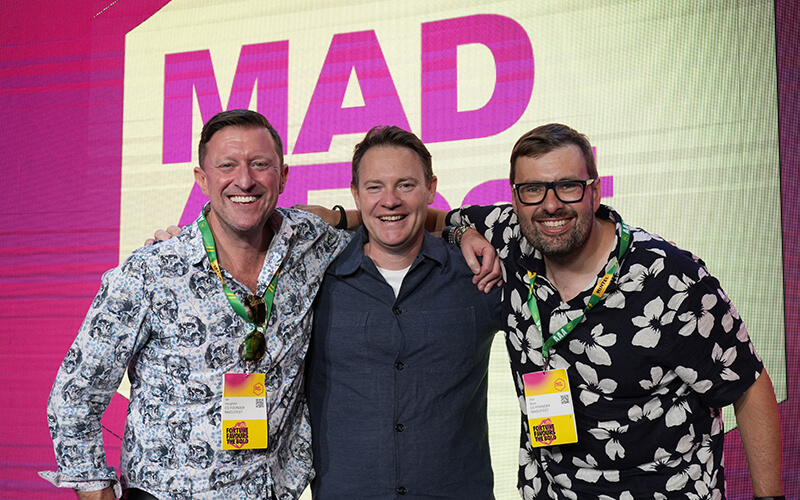 The UK’s largest brand event becomes latest addition to The Ingenuity Group London, 10th July 2024: Ingenuity, the UK’s leading connector of brands and agencies, today announces its acquisition of award-winning marketing event MAD//FEST for an undisclosed sum. MAD//FEST co-founders Ian Houghton and Dan Brain will now report into Ingenuity CEO and Founder Chris Kemp.
