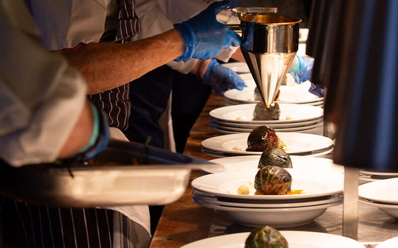 cook and dine fundraiser