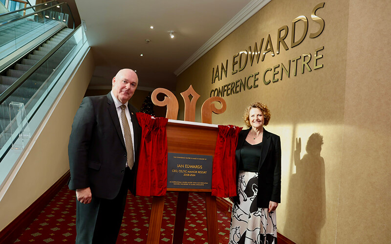 Estelle Edwards and Simon Gibson