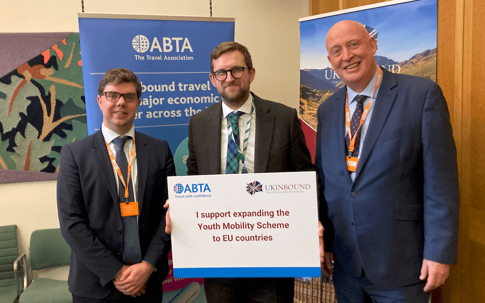 UKinbound and ABTA continue their advocacy collaboration and host a Youth Mobility Scheme drop-in event for MPs