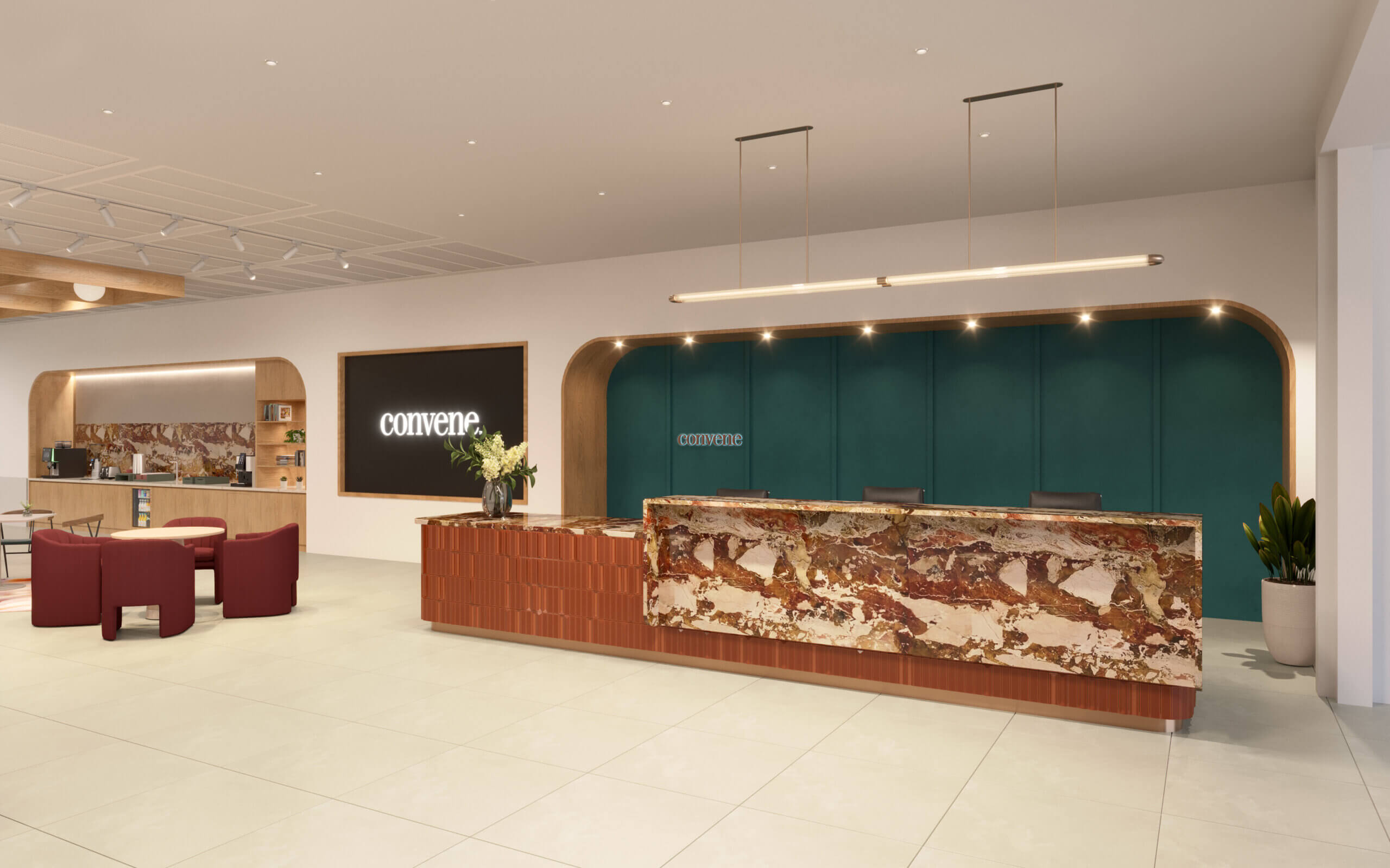 Image of the Convene Reception hall