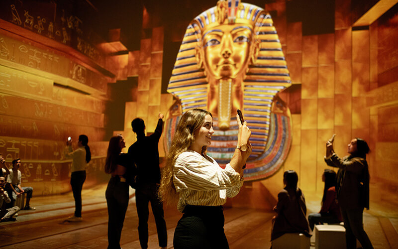 3. New Tutankhamun Immersive Exhibition to open at Excel's Immerse LDN