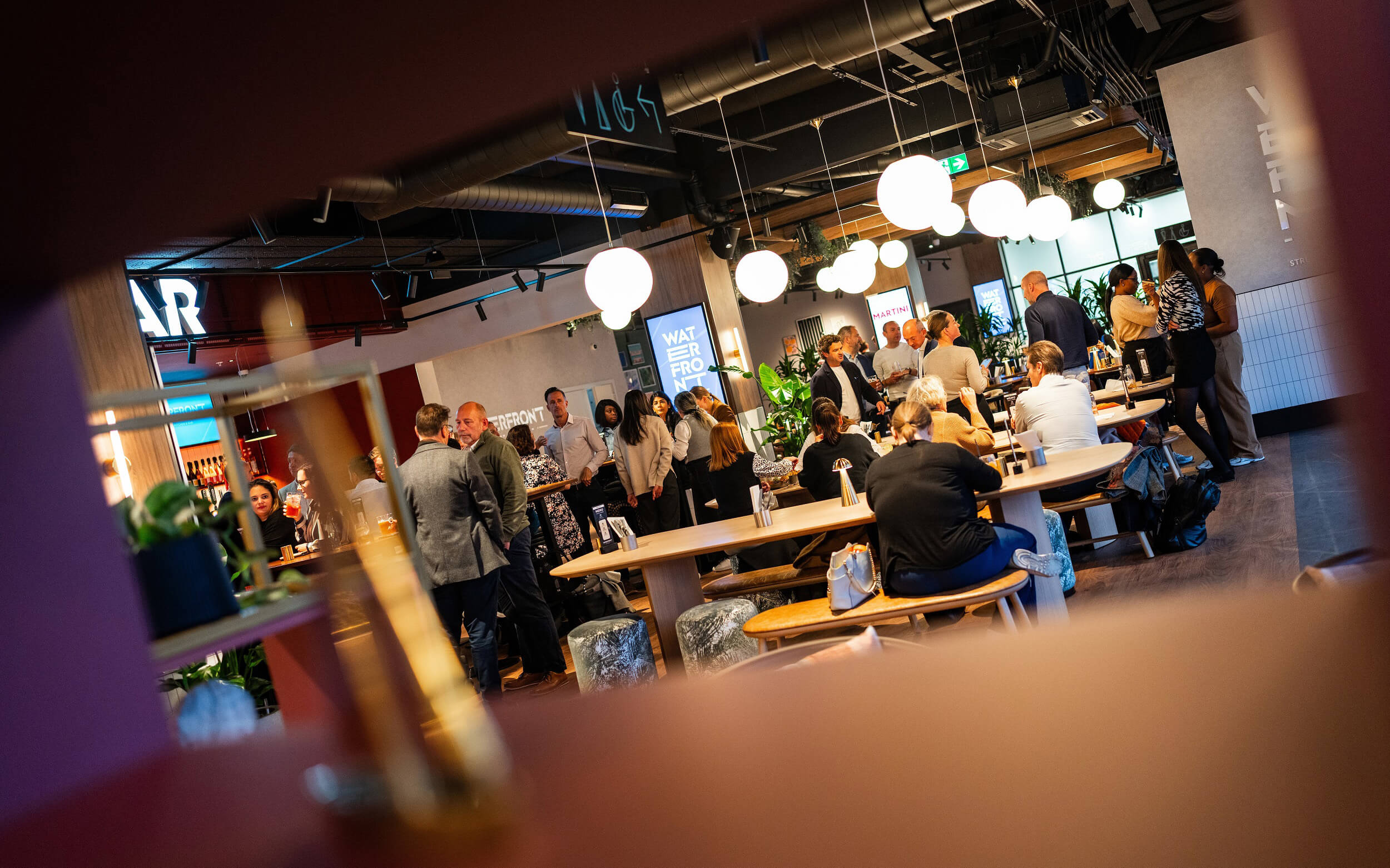 Excel's new Waterfront Street Kitchen & Bar restaurant at Immerse LDN