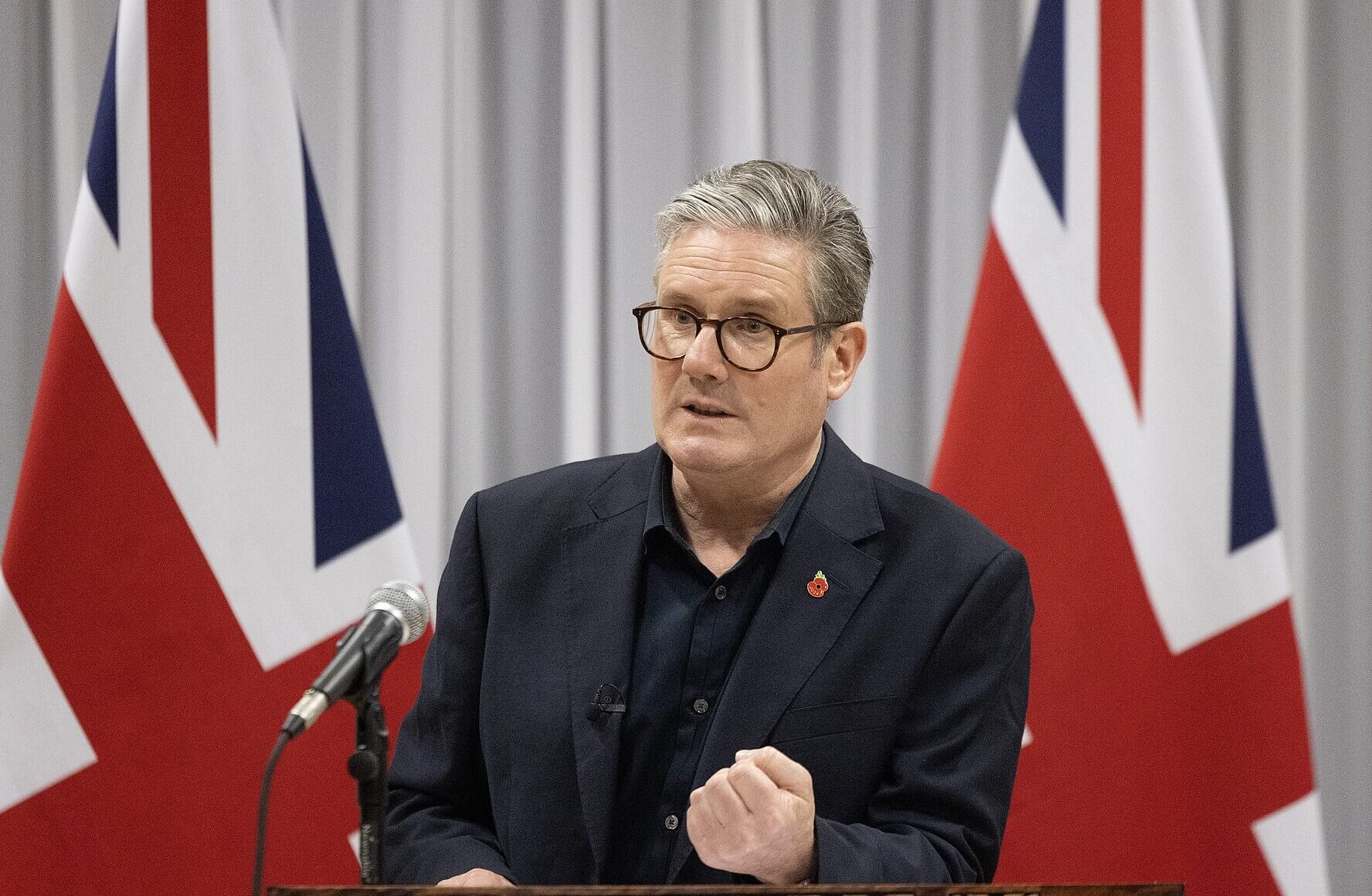 PM Keir Starmer speaking