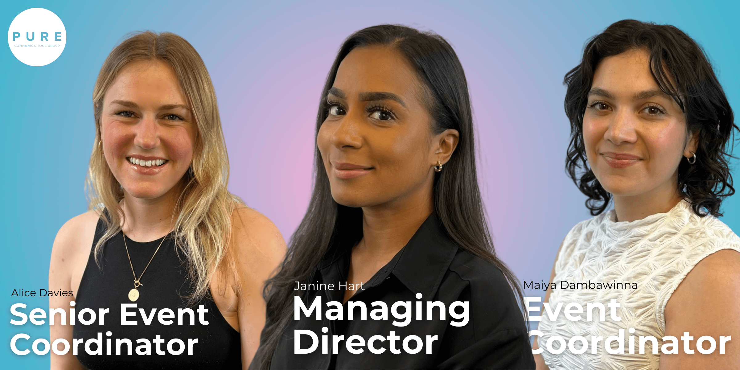 Creative agency, Pure Communications Group has announced several key internal promotions.
