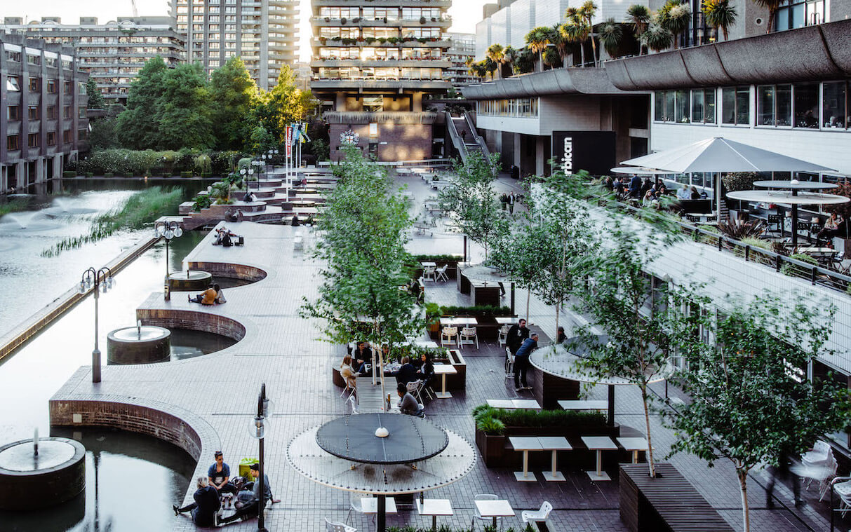 Lakeside Terrace restaurants, Barbican Centre_CREDIT Max Colson