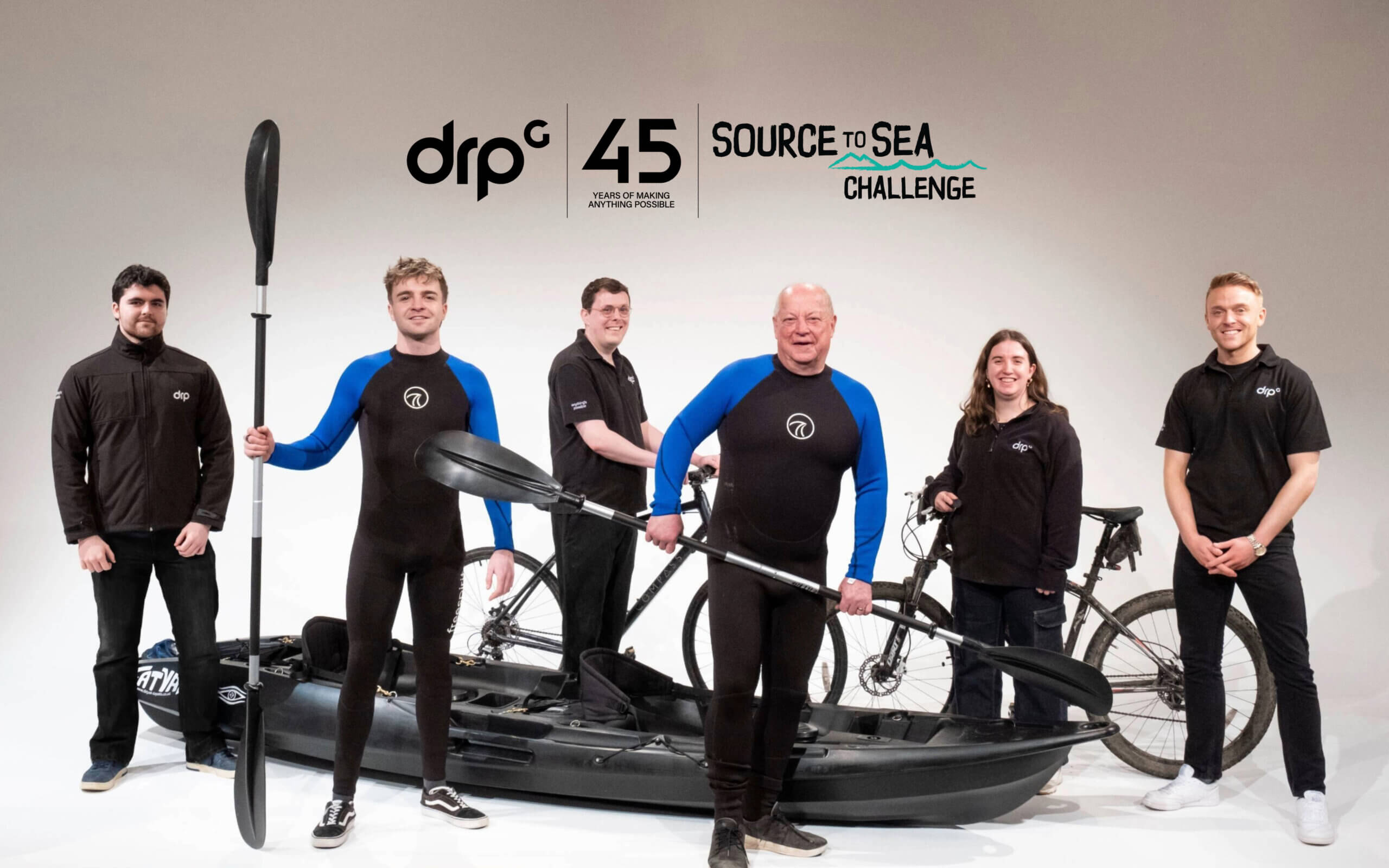 DRPG take on source to sea challenge for charities