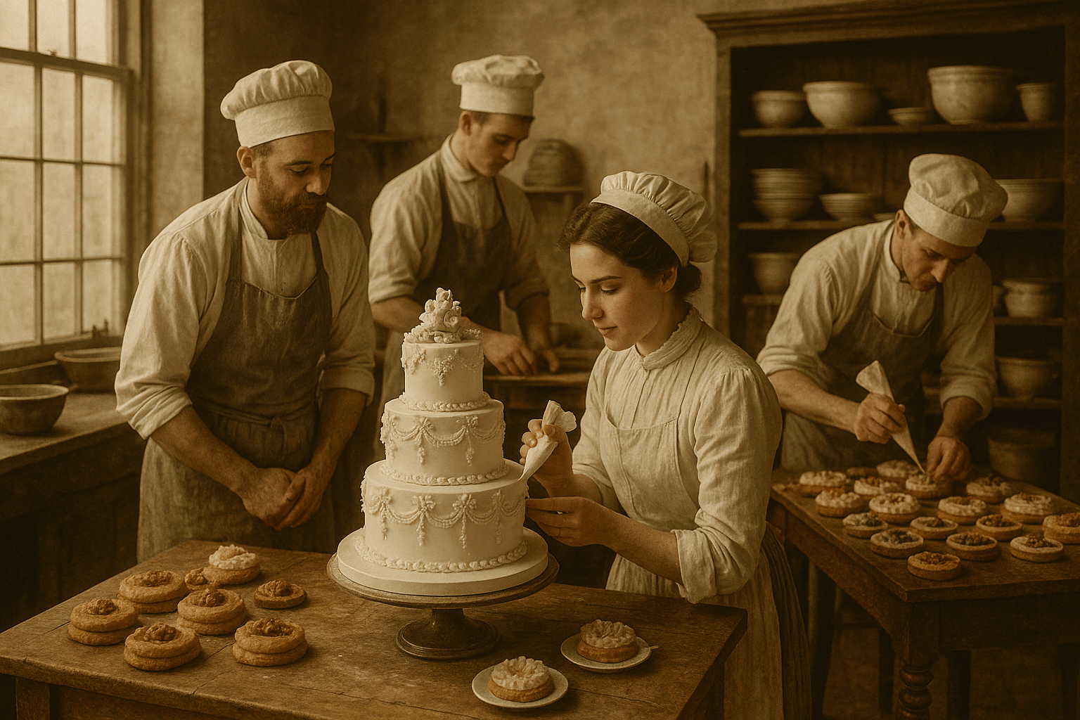 Catering in the early 1800s