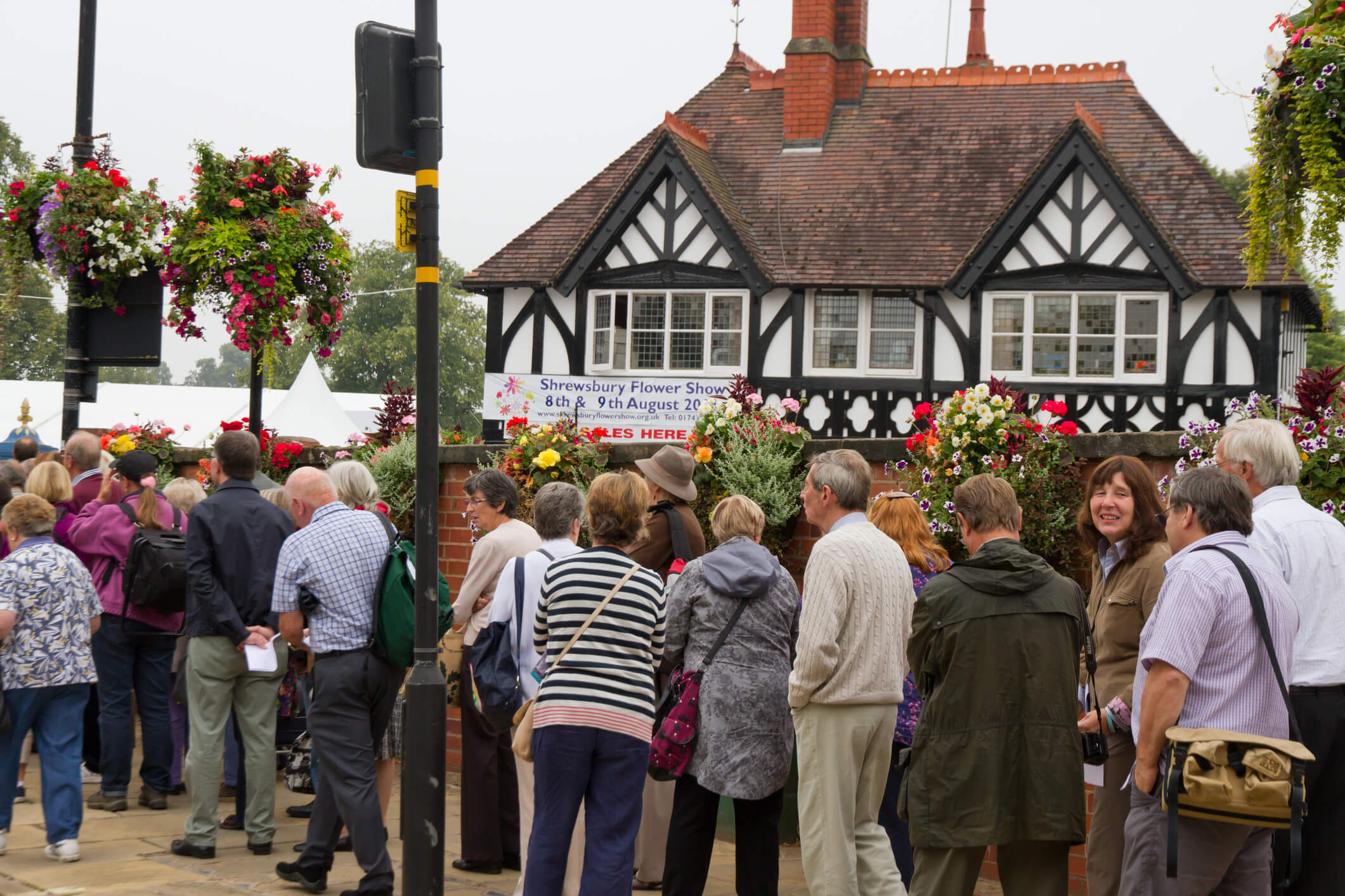 Shrewsbury Flower Show has run every summer since 1875
