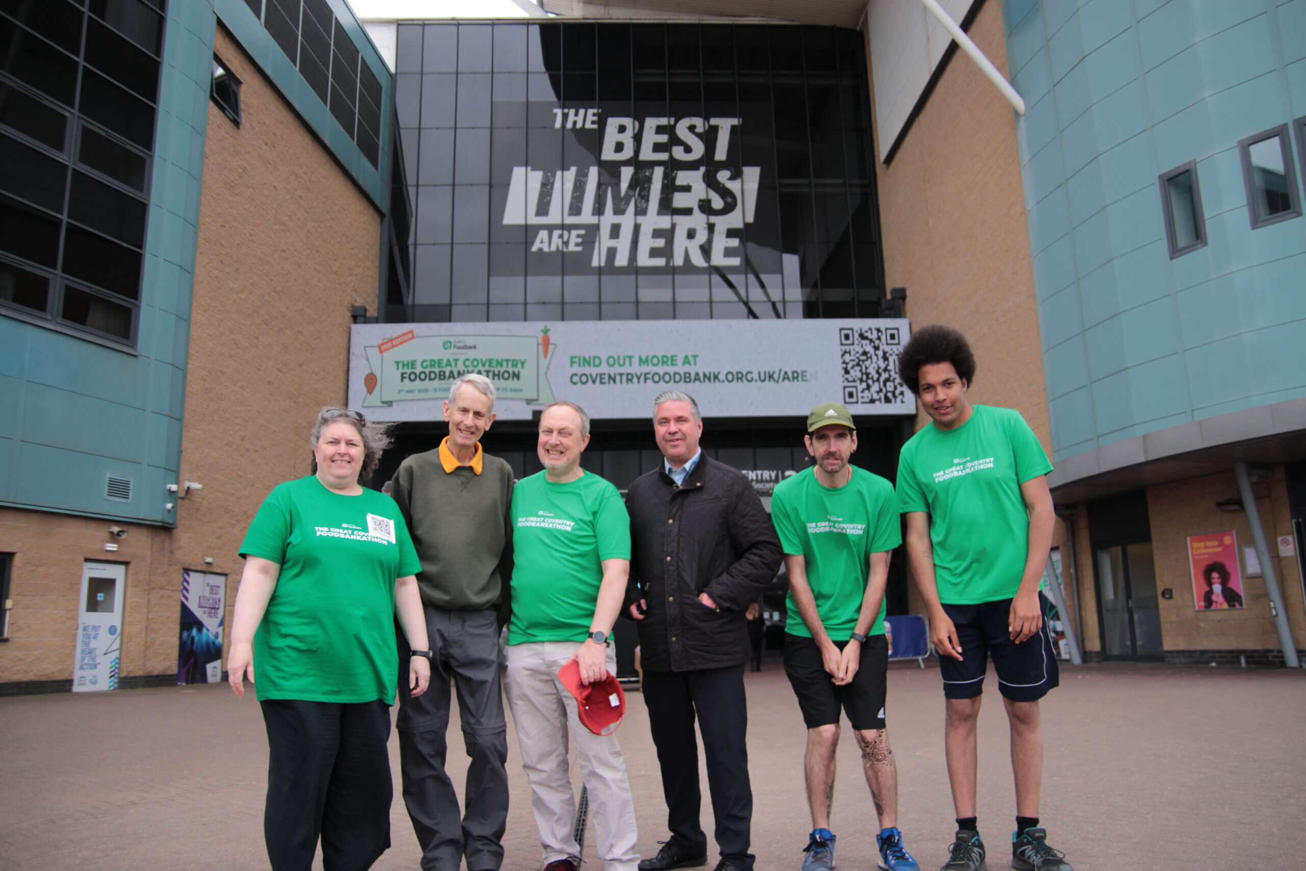 CBS Arena feed the hungry