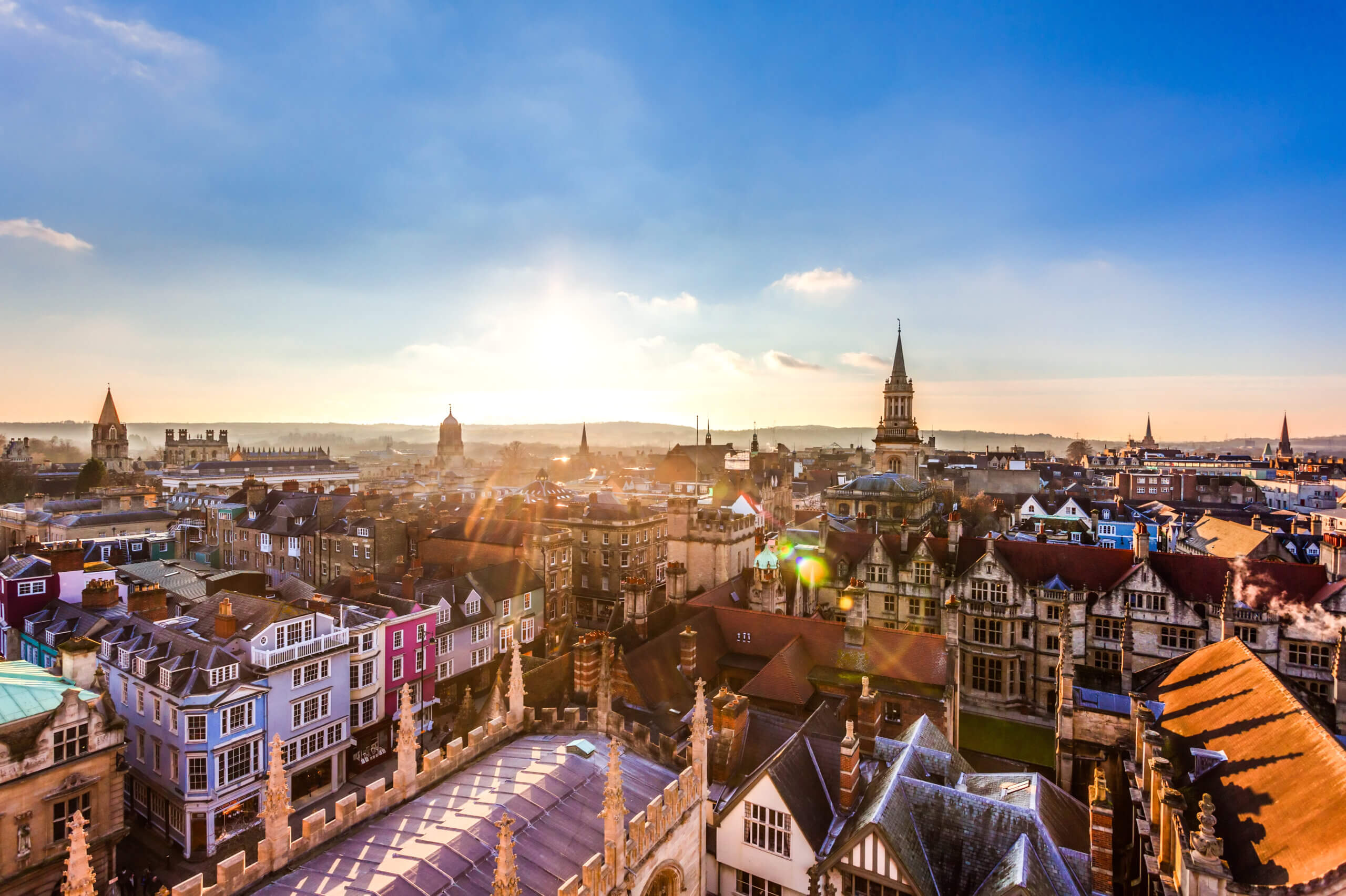 Oxford from above